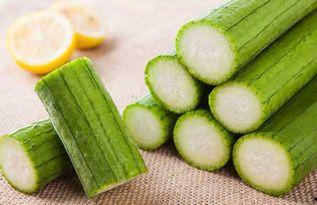 夏天吃的青皮的瓜,青皮瓜的清爽诱惑